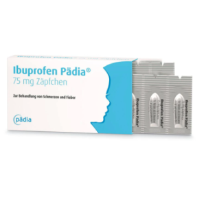 Ibuprofen Pädia 75 mg Zäpfchen 10 St 10 St